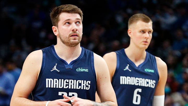 Kristaps Porzingis, Luka Doncic, Dallas Mavericks