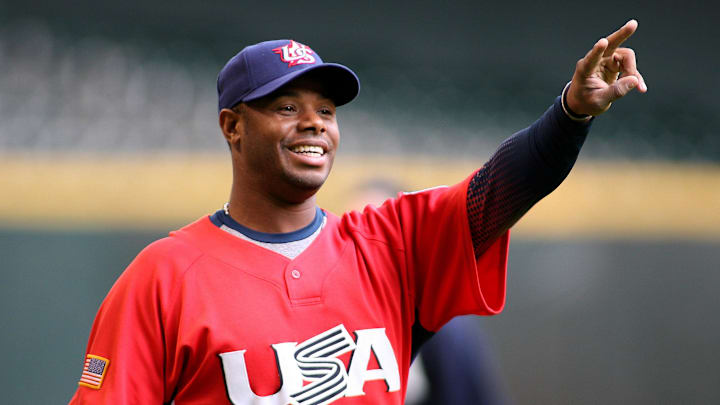 Griffey Jr. participó en el primer equipo de Estados Unidos en el Clásico Mundial 