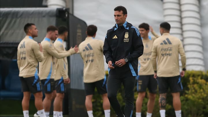 Argentina Press Conference & Training Session