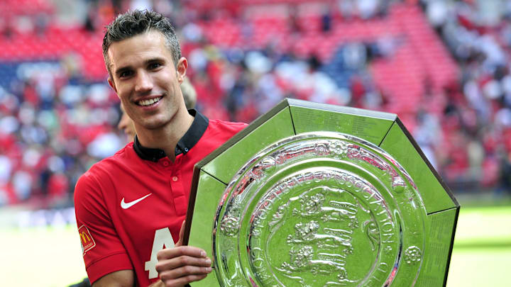 Van Persie conquistou troféus importantes pelo Manchester United