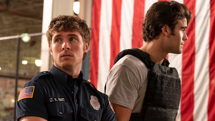 MICHAEL PROVOST, HUNTER MCVEY in 9-1-1: NASHVILLE on ABC. 