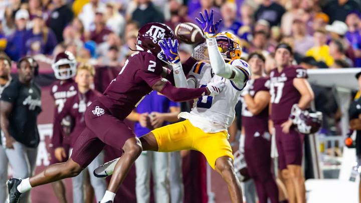 LSU Tigers take on the Texas A&M Aggies. October 25, 2025; Baton Rouge, Louisiana, USA; at Tiger Stadium.