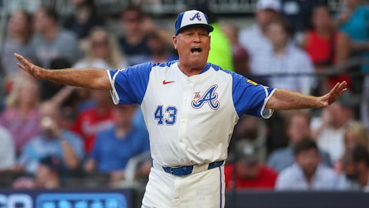 Atlanta Braves manager Brian Snitker