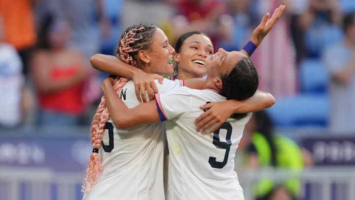 United States v Germany: Women's Football Semifinal - Olympic Games Paris 2024: Day 11