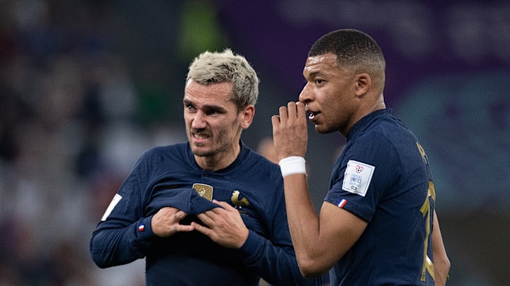 Kylian Mbappe et Antoine Griezmann sont les leaders offensifs de l'équipe de France