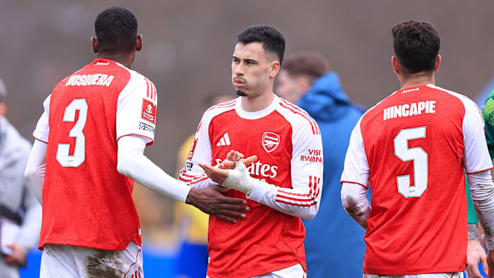 Arsenal made heavy weather of their FA Cup tie.