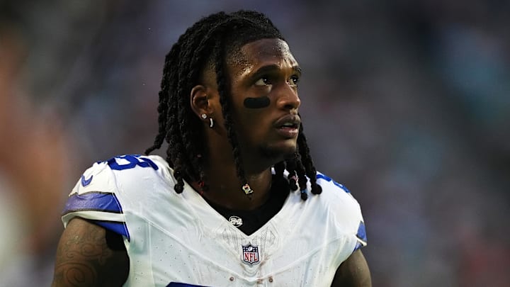 Dallas Cowboys wide receiver CeeDee Lamb against the Miami Dolphins.