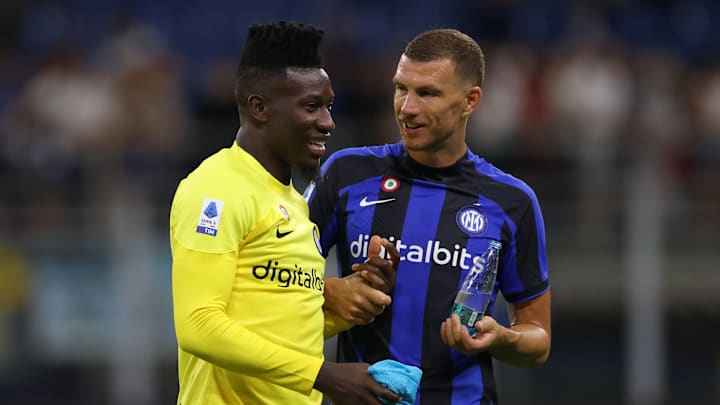 Andre Onana, Edin Dzeko