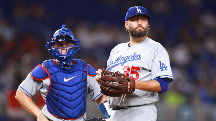 A Lance Lynn no le fue bien con los Dodgers 