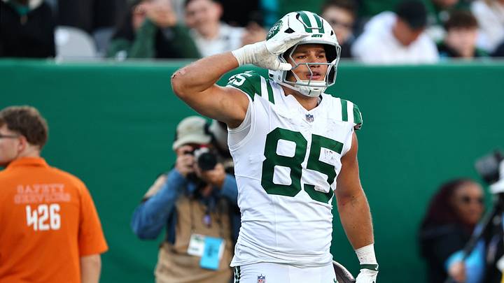 Bet on Mason Taylor to go over his receptions total in Week 8 against the Raiders.