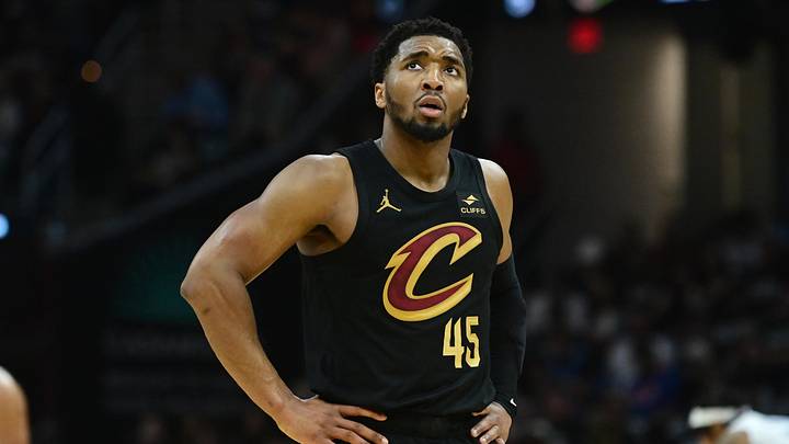 Cleveland Cavaliers guard Donovan Mitchell.
