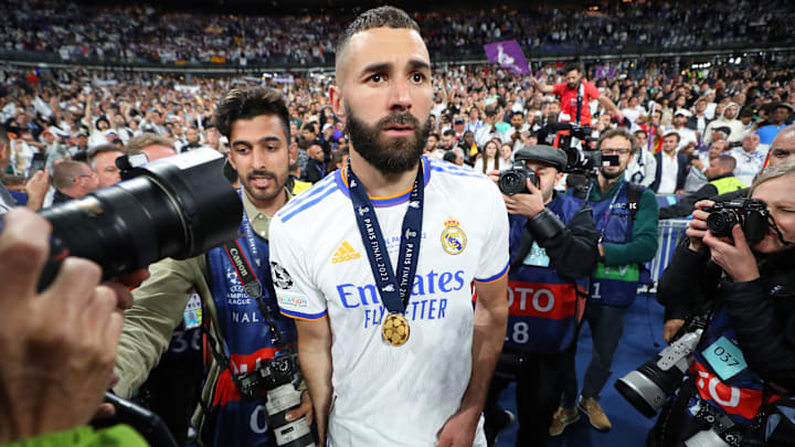 Déjà un premier trophée individuel pour Karim Benzema.