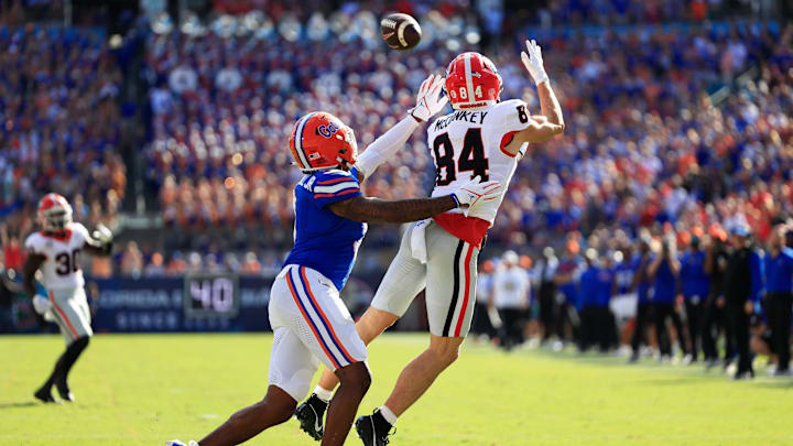 Georgia Bulldogs wide receiver Ladd McConkey (84)