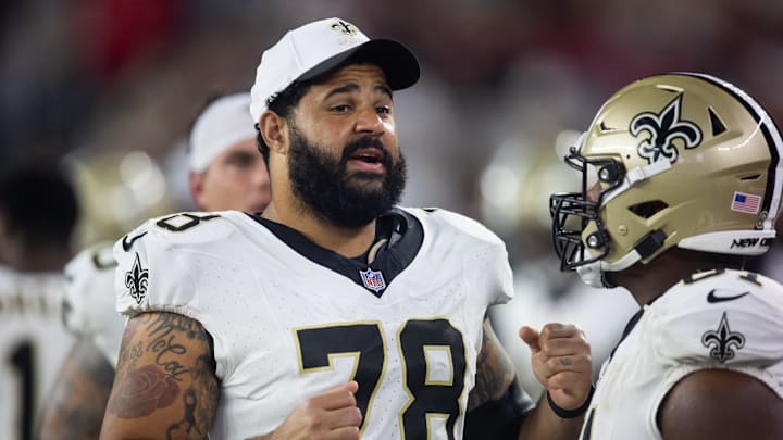 New Orleans Saints center Erik McCoy