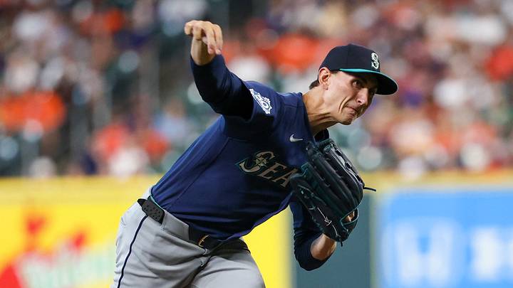 George Kirby and the Mariners are road underdogs in Boston. George Kirby and the Mariners are road underdogs in Boston.
