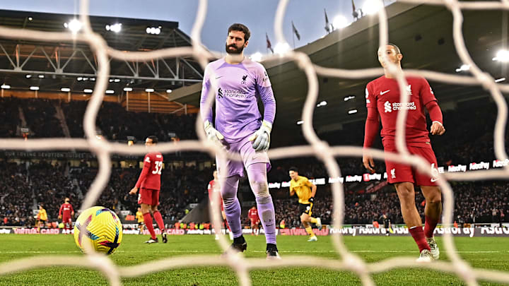 Alisson has conceded more goals this season (28) than he did throughout the entire 2021/22 season Alisson has conceded more goals this season (28) than he did throughout the entire 2021/22 season