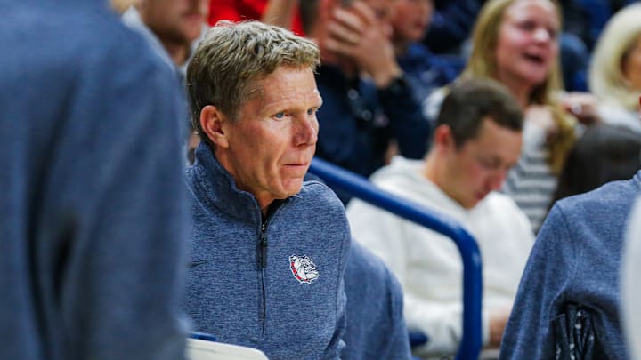 Gonzaga Bulldogs head coach Mark Few.