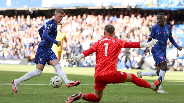 Cole Palmer fez quatro gols na última vez que encarou o Brighton