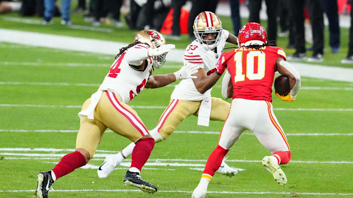 Former Ravens RB J.K. Dobbins is visiting with the Chiefs on Tuesday
