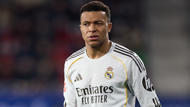 Kylian Mbappé, attaquant du Real Madrid, absent face à Vigo ce soir.