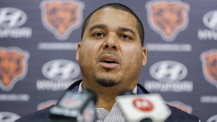 Chicago Bears general manager Ryan Poles 