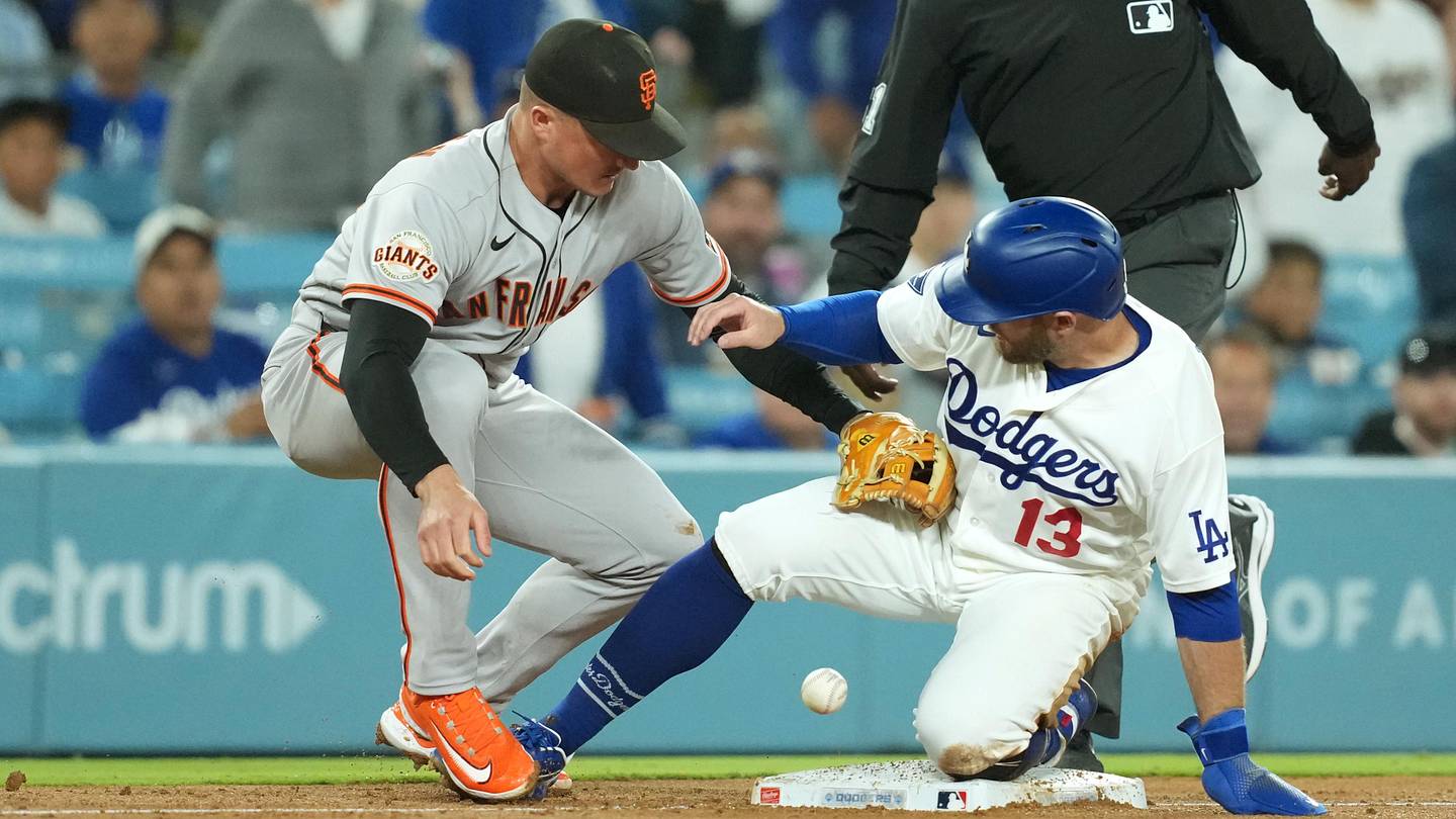 The Giants split with the Dodgers and move on to the next leg of