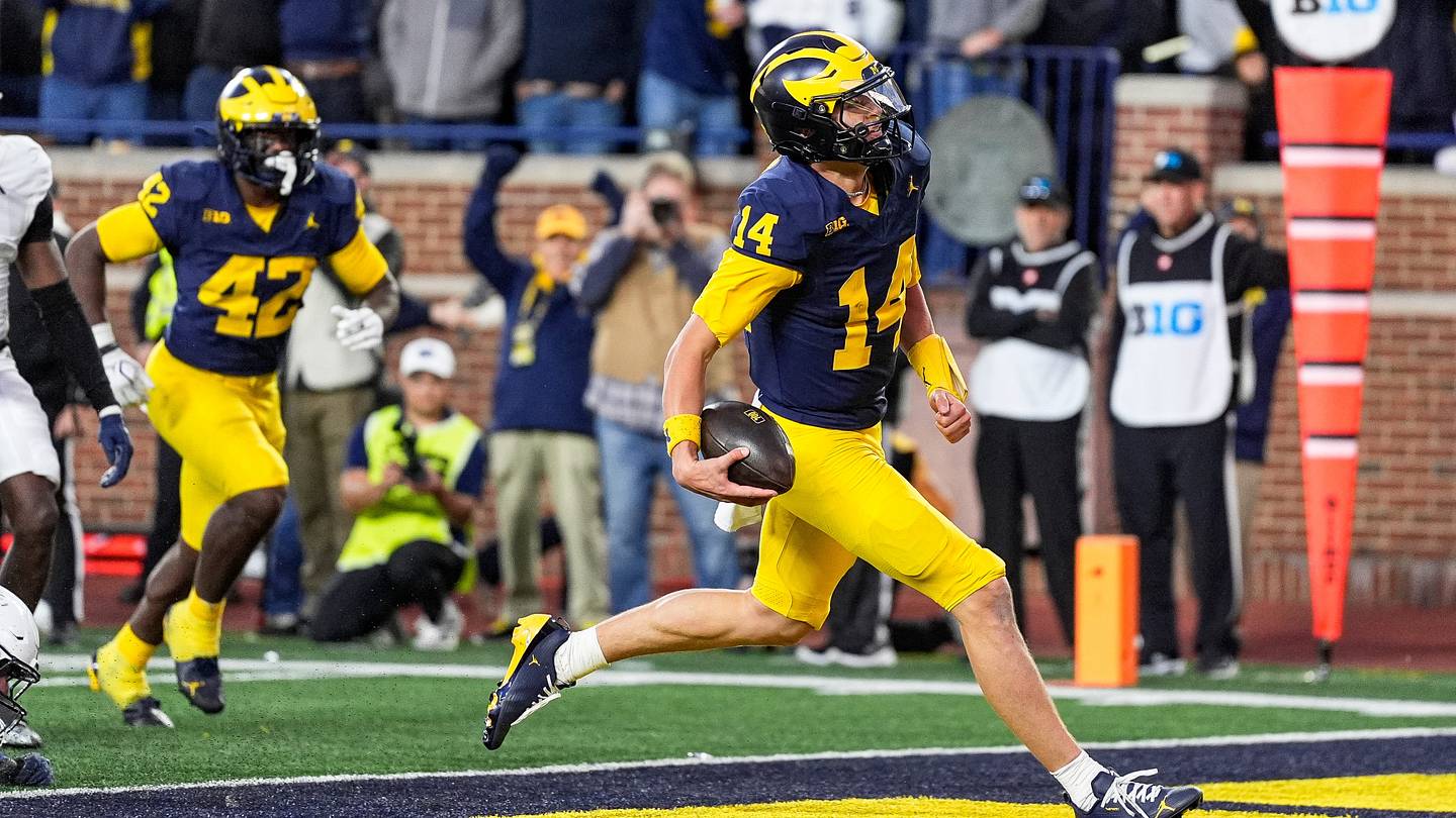 Tommy Carr rescued Michigan as Bryce Underwood forced his own benching