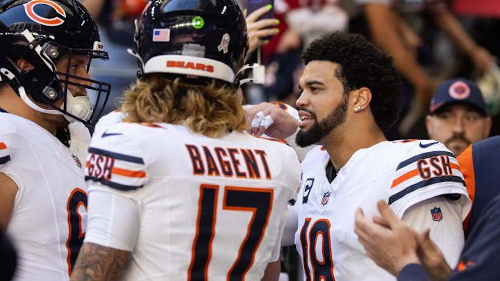 Caleb Williams, Tyson Bagent and Austin Reed will have the benefit of experience but also competition from Case Keenum.