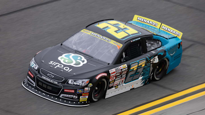 Katherine Legge practices for the Ride the 'Dente 200 on Feb. 14, 2025.