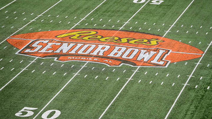 General view of the Reese's center field logo