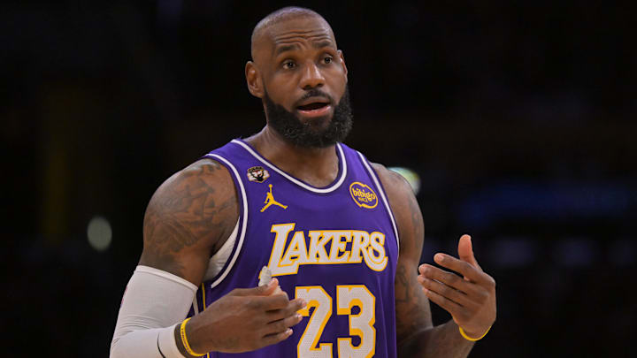 Los Angeles Lakers forward LeBron James