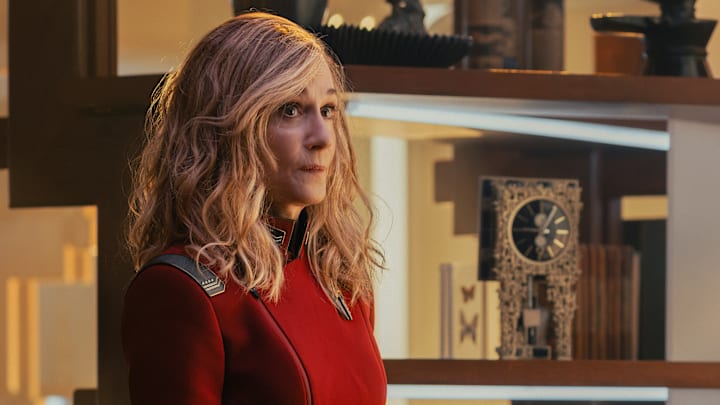 Holly Hunter as Nahla Ake in Star Trek: Starfleet Academy, episode 2, season 1, streaming on Paramount+, 2025. 