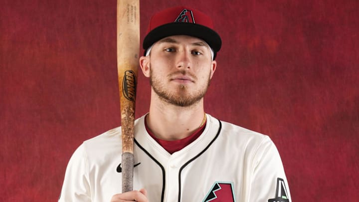 Arizona Diamondbacks A.J. Vukovich during photo day at Salt River Fields at Talking Stick on Feb. 21, 2024. Arizona Diamondbacks A.J. Vukovich during photo day at Salt River Fields at Talking Stick on Feb. 21, 2024.