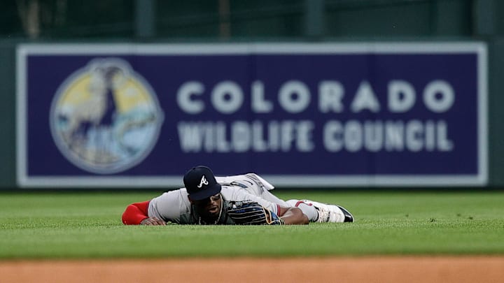  Atlanta Braves right fielder Jorge Soler's defense isn't his strongest suit. 