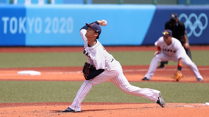 Dominican Republic v Japan - Baseball - Olympics: Day 5