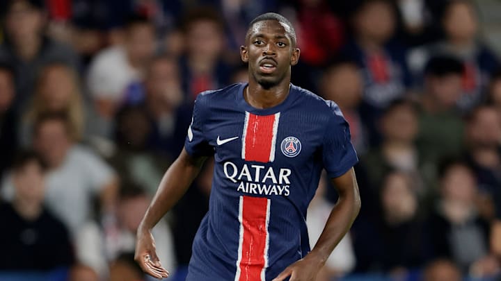 Ousmane Dembélé n'a pas encore repris l'entraînement avec le PSG.