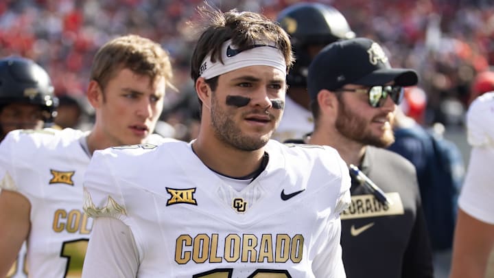 Oct 19, 2024; Tucson, Arizona, USA; Colorado Buffalos quarterback Ryan Staub (16) against the Arizona Wildcats at Arizona Stadium. Oct 19, 2024; Tucson, Arizona, USA; Colorado Buffalos quarterback Ryan Staub (16) against the Arizona Wildcats at Arizona Stadium.