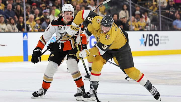 Anaheim Ducks v Vegas Golden Knights