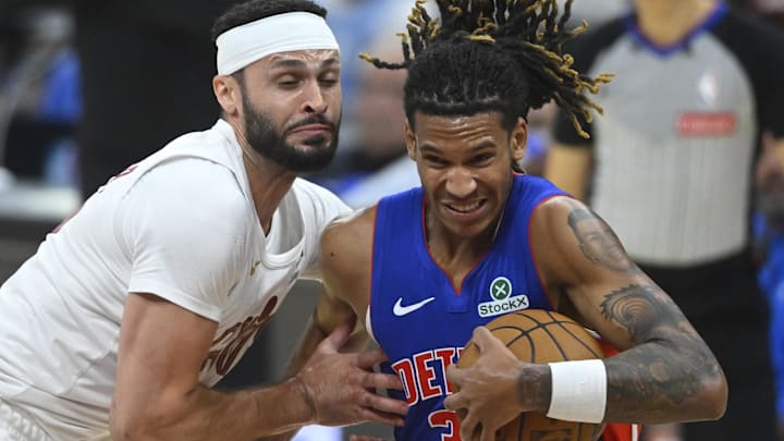 Oct 14, 2025; Cleveland, Ohio, USA; Detroit Pistons forward Bobi Klintman (34) : David Richard-Imagn Images Oct 14, 2025; Cleveland, Ohio, USA; Detroit Pistons forward Bobi Klintman (34) : David Richard-Imagn Images