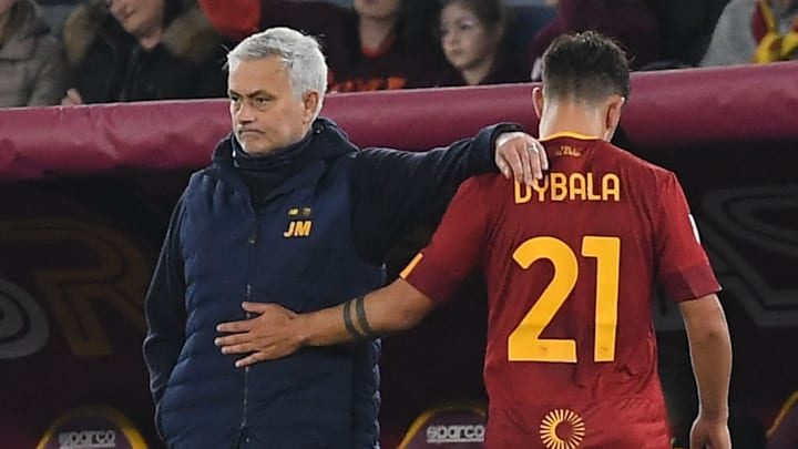 Mourinho e Dybala Mourinho e Dybala