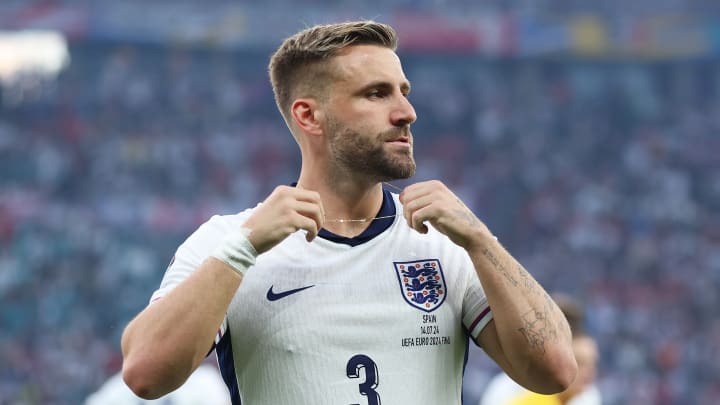 Luke Shaw is one of several Man Utd defenders absent on Friday night Luke Shaw is one of several Man Utd defenders absent on Friday night