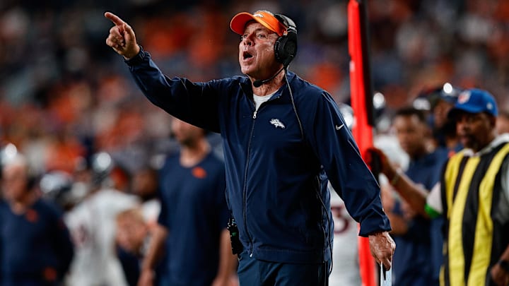 Denver Broncos head coach Sean Payton