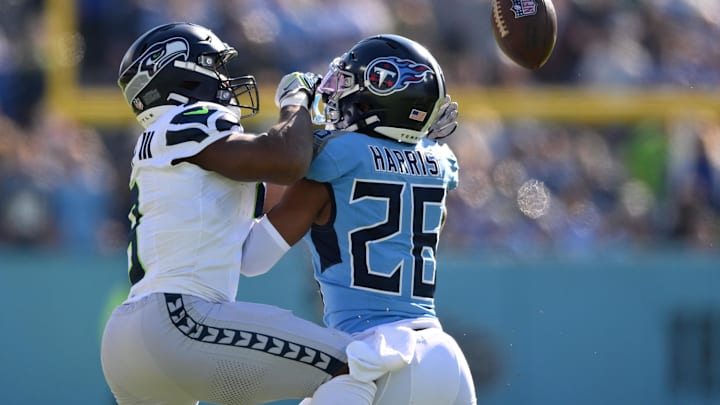 Marcus Harris #26 Tennessee Titans