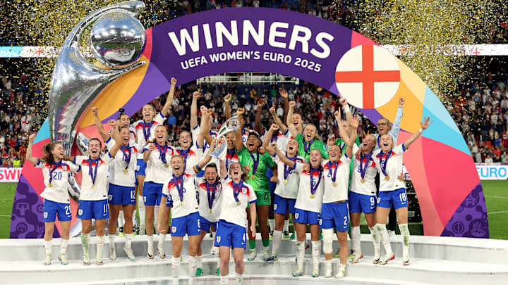 England fended off Spain to win back-to-back European Championship titles.