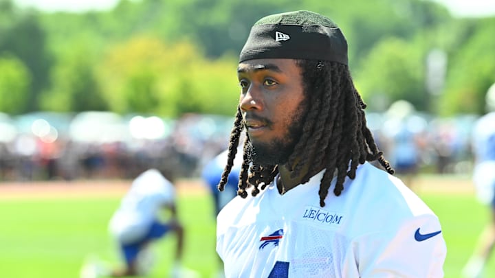 Buffalo Bills running back James Cook.