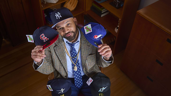 The Kid Mero stars in Lids' new "Welcome to the Old School" campaign.