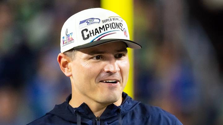 Seattle Seahawks head coach Mike MacDonald