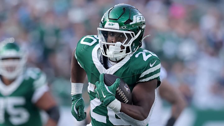 New York Jets running back Breece Hall.
