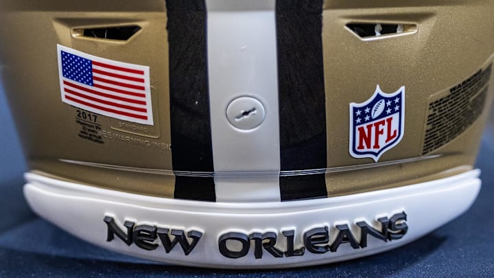 The Saints had teased the new alt helmets in a July 8 social media post.