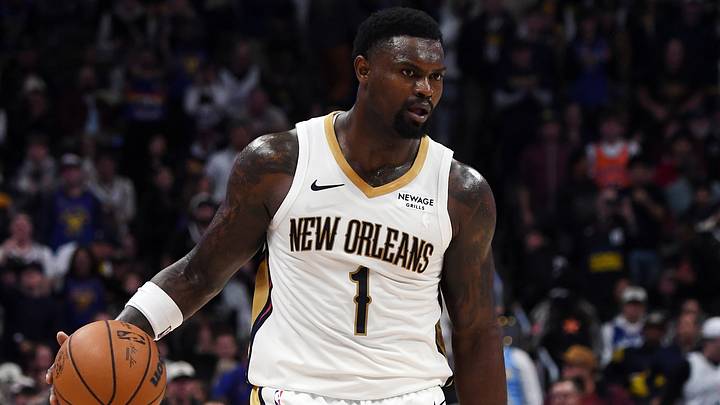 Oct 24, 2026; Denver, Colorado, USA; New Orleans Pelicans forward Zion Williamson (1) handles the ball. Christopher Hanewinckel-Imagn Images Oct 24, 2026; Denver, Colorado, USA; New Orleans Pelicans forward Zion Williamson (1) handles the ball. Christopher Hanewinckel-Imagn Images